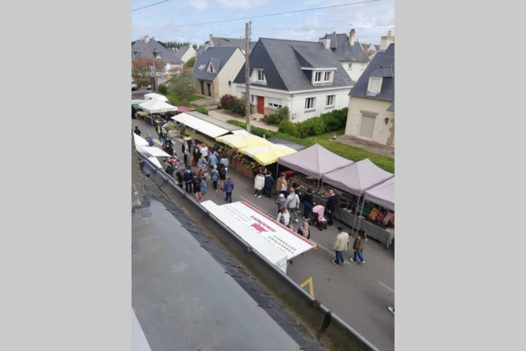 Bel Appartement Idealement Situe & Petite Vue Mer Cancale Exterior foto